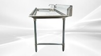 NSF Soiled Dish Table 60W x 30D x45H inches HN-DTS60R