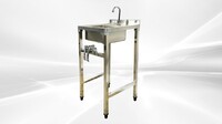 NSF Floor stand knee valve hand sink KVHS-1410-320