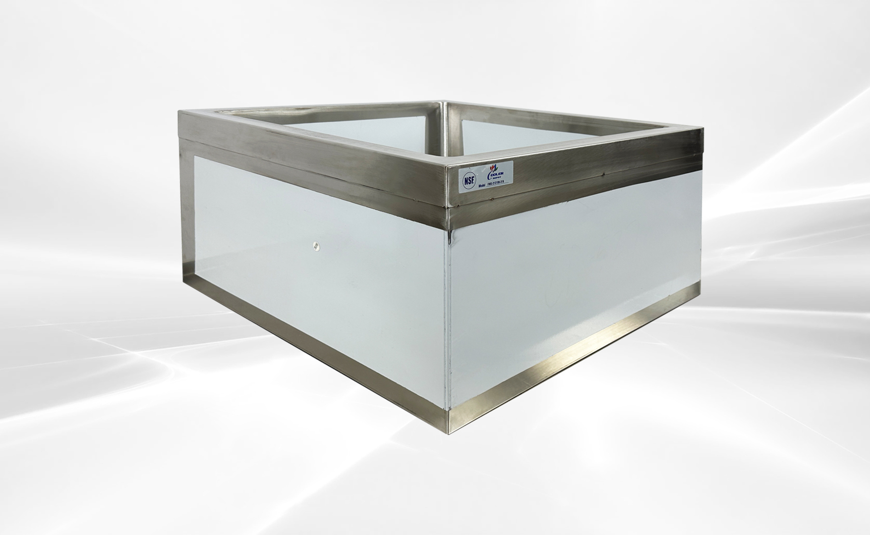 NSF Stainless Steel Floor Mop Sink 21 x 21 x 9 FMS-212109-318