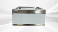 NSF Stainless Steel Floor Mop Sink 21 x 21 x 9 FMS-212109-318