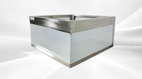 NSF Stainless Steel Floor Mop Sink 21 x 21 x 9 FMS-212109-318