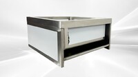 NSF Stainless Steel Floor Mop Sink 21 x 21 x 9 FMS-212109-318