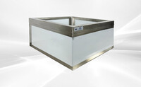 NSF Stainless Steel Floor Mop Sink 21 x 21 x 9 FMS-212109-318