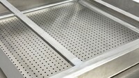NSF Stainless Steel Pre-rinse Drain Basket PRDB-2020