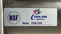 NSF Stainless Steel Pre-rinse Drain Basket PRDB-2020