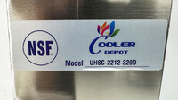 23 x 12 inches NSF  Underber Hand Sink Cabinet UHSC-2212-320D