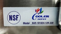 23 x 24 NSF Bar Sink CS-BAR-2324 HN-IB-101410-F-24CS