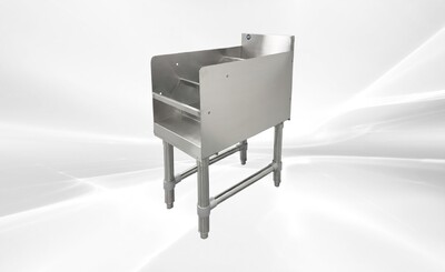 23 x 12 ins 4 Tiered S S Liquor Display Rack CS-D-2312