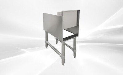 23 x 12 ins 4 Tiered S S Liquor Display Rack CS-D-2312
