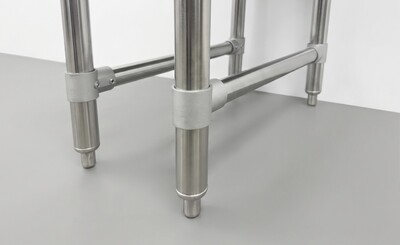 23 x 12 ins 4 Tiered S S Liquor Display Rack CS-D-2312