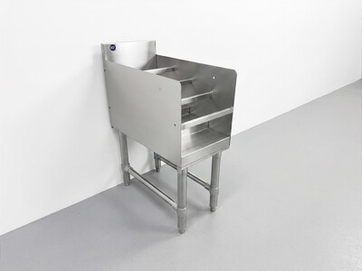 23 x 12 ins 4 Tiered S S Liquor Display Rack CS-D-2312
