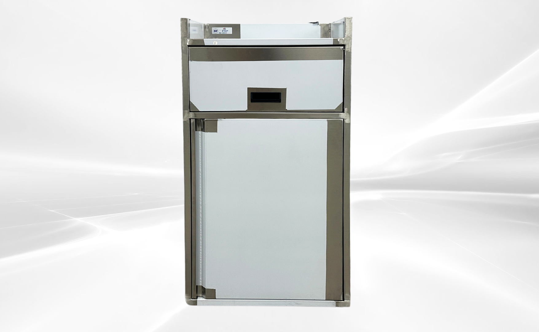 24 ins Stainless Steel 13 Gallon 60L Trash Can TC1824-318
