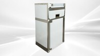 24 ins Stainless Steel 13 Gallon 60L Trash Can TC1824-318