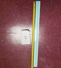 [Parts]D368BMF Plastic Display Lite blue