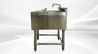 23x18 ins Mixology Station with Sink CS-HS-2318-G HS-BS1T14107