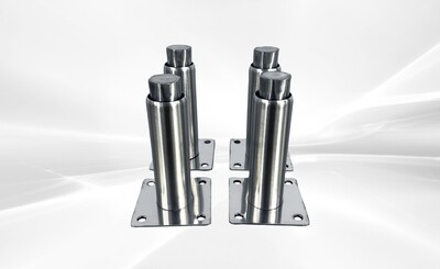 Deep fryer Adjustable Leg Installation plate 4 piece AL4