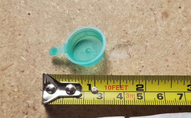 [Parts] Plastic Blue Cap
