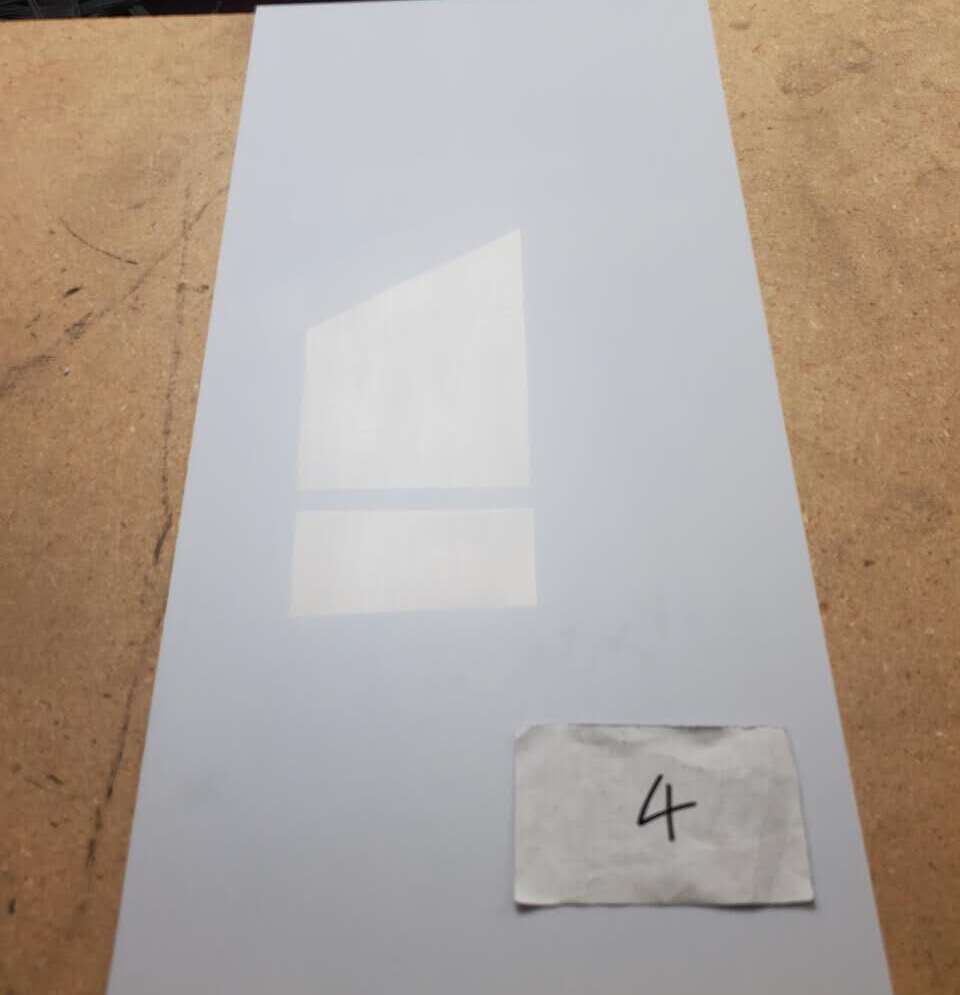 [Parts] White Plastic Screen