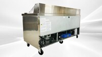 NSF Sandwich Prep Table Top Two Door Refrigerator ESP71