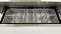 NSF Sandwich Prep Table Top Two Door Refrigerator ESP71