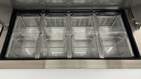 NSF Sandwich Prep Table Top Two Door Refrigerator ESP71