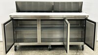 NSF Sandwich Prep Table Top Two Door Refrigerator ESP71