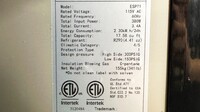 NSF Sandwich Prep Table Top Two Door Refrigerator ESP71