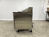 NSF Sandwich Prep Table Top Two Door Refrigerator ESP71