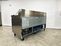 NSF Sandwich Prep Table Top Two Door Refrigerator ESP71