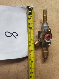 [Parts] PO19 Bakery Fire Stone Pizza Oven Gas Valve