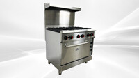 NSF 36 ins 6 Burner Convection Oven range New RGR-36C1