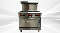 NSF 36 ins 6 Burner Convection Oven range New RGR-36C1