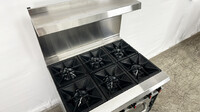 NSF 36 ins 6 Burner Convection Oven range New RGR-36C1