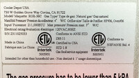 NSF 36 ins 6 Burner Convection Oven range New RGR-36C1