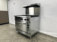 NSF 36 ins 6 Burner Convection Oven range New RGR-36C1