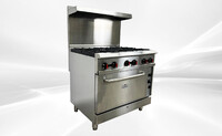 NSF 36 ins 6 Burner Convection Oven range New RGR-36C1
