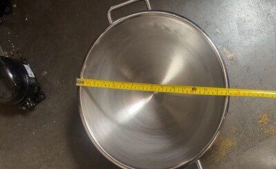 [Parts] HLM-30B Commercial Dough Mixers Stainless Steel Bowl