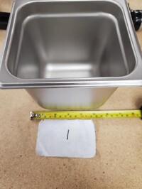 [Parts] Stainless Steel Tray 7*6 ins