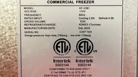 NSF Reach-In Commercial One Door Freezer KF-23B1