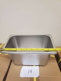 [Parts]ASR-12386 Stainless Steel Tray 10*6*6 ins