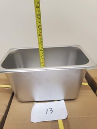 [Parts]ASR-12386 Stainless Steel Tray 10*6*6 ins