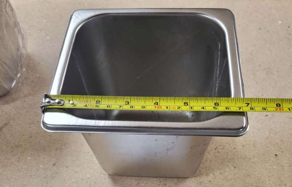 [Parts] CS-16-8 Stainless Steel Tray 7 ins
