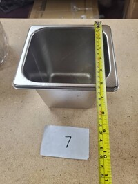 [Parts] CS-16-8 Stainless Steel Tray 7 ins