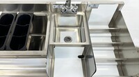 NSF 54 ins Stainless Steel Combination Cocktail Station FS301212
