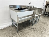 NSF 54 ins Stainless Steel Combination Cocktail Station FS301212