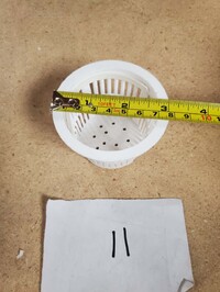 [Parts] CFT48 Plastic Sink Drain Plastic Filter