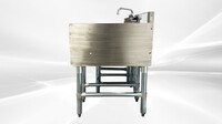 NSF Stainless S Combination Cocktail Station 54 ins FS30UH1212