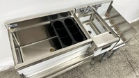 NSF Stainless S Combination Cocktail Station 54 ins FS30UH1212