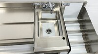 NSF Stainless S Combination Cocktail Station 54 ins FS30UH1212