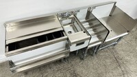 NSF Stainless S Combination Cocktail Station 78 ins FS30UH121224
